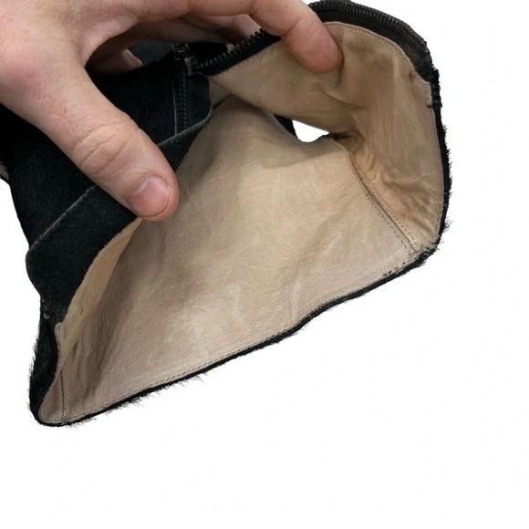 Sol Sana (Revolve) Black Tylar Boot with Cow Hair US 9/EU 40 - Picture 9 of 11